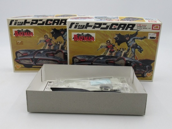 Batman Batmobile IMAI 1/32 Scale Model Kits Lot of (2)