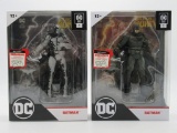McFarlane Batman + Variant Figures w/Black Adam Comics