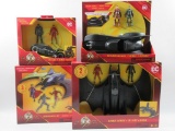 The Flash Movie/Batman Spin Master Vehicle + Figure Lot