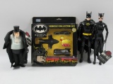 Batman Returns Batman/Penguin/Catwoman Figures + Die-Cast Lot