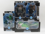 McFarlane DC Multiverse Figure Lot of 4 Gold Labels Figures + Exclusive