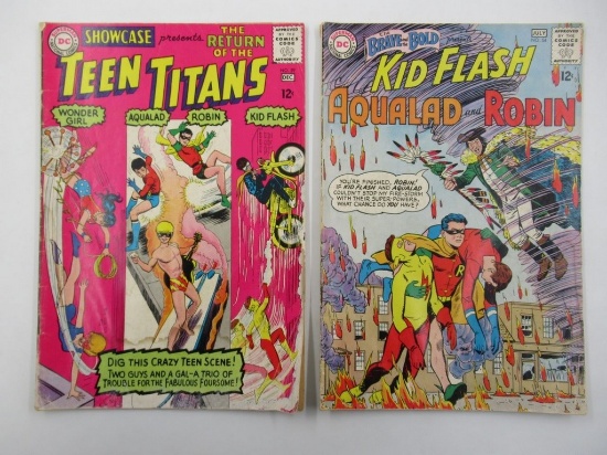Brave and the Bold #54+Showcase#59 1st Teen Titans