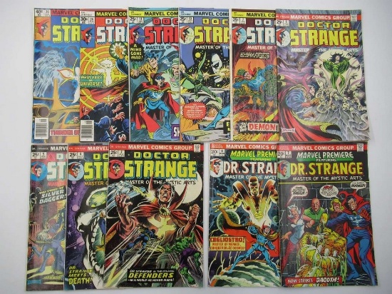 Doctor Strange/Marvel Premiere Bronze Comic Lot