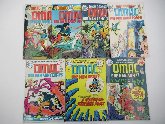 OMAC #2-8 (1974) Jack Kirby/DC Comics