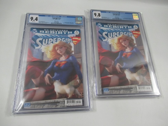 Supergirl #13 CGC 9.8 + More Artgerm Variant Cover