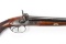 Unmarked Double Barrel Percussion Rifle