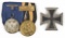 German WWII Iron Cross 1st Class & Medal Bar