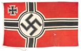 Large WWII German Kriegsmarine Flag