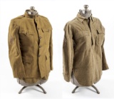 WWI US Quartermaster Wool Tunic & Shirt