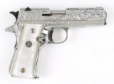 Llama Engraved Model XV Pistol - .22 Cal