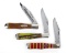 3 Case Classics Folding Knives