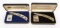 2 Case XX & Zippo Lighter Commemorative Sets