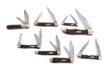 8 Case XX Dots Folding Knives