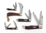 5 Case XX Folding Knives