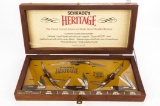 1986 Schrade's Heritage 6 Pocket Knife Set