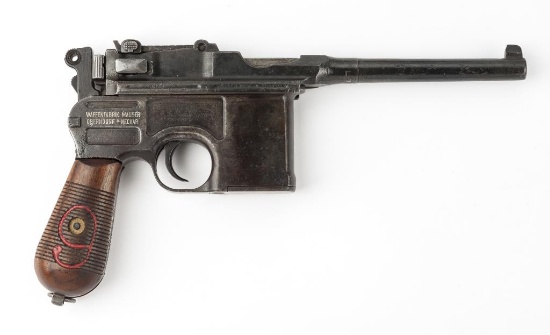 Mauser Model C96 "Red Nine" Broomhandle Pistol