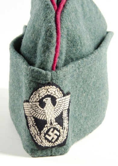 Third Reich Lufschutzpolezi (Air Force Police) Hat