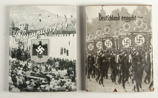 Two Nazi Propaganda Books, 1 from 1936 Olympics