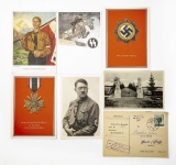 Collection of Vintage WW1/WW2 German Postcards