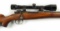 German Gew 98 Sporterized Bolt Rifle with Scope