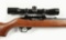 Ruger 10/22 Semi-auto Rifle with Scope