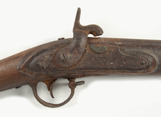 Springfield Musket, Date 1836, Converted. Cal. 69