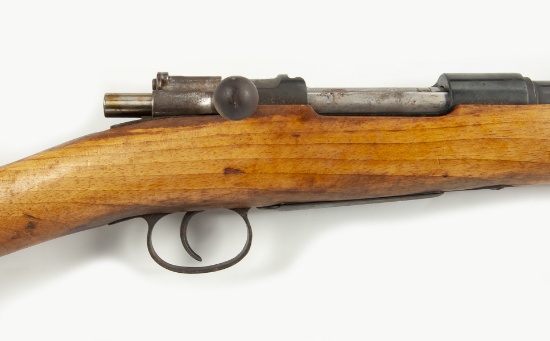 Mauser 7.65mm, wood cut down