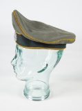 WWII Nazi Cavalry Officer Hat with No Brim