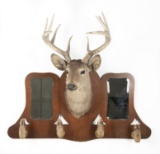 10 Point Shoulder Mounted Deer Coat Rack