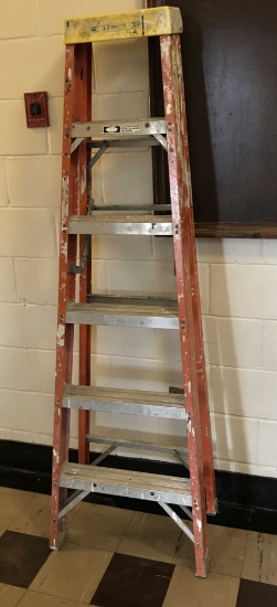 Warner six-foot ladder