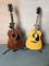 Two acoustic guitars including Dexter and Rogue