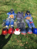 Baseball equipment. Catchers mask and chest pads.