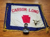 Carson Long Flag, Belt, and Safety Pins