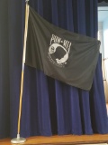 POW-MIA Flag on Post