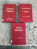 3 Autographed Roy F Chandler Books
