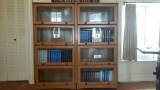 2 Matching Barrister Style Book Shelves