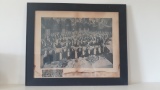 Theodore Roosevelt Dinner Print with Photograph