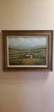 Framed Landscape Painting