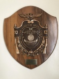 1946 Second place national ROTC rifle match plaque