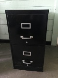Two drawer file cabinet .