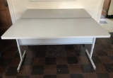 2 Grey Tables/Desks