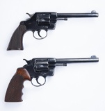 Two Colt D.A. Army Revolvers (1902/1903) .38 Cal.