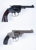 Two Revolvers (Colt & S&W)