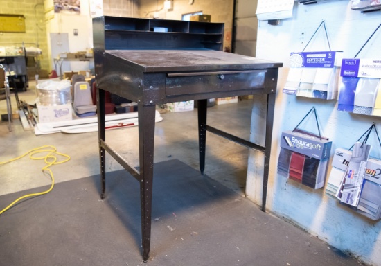 Metal Warehouse Standing Desk