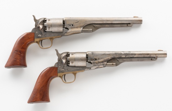 2 F. Pietta Colt Army-Type Percussion Revolvers