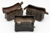 Three Pre WWI Imperial German Ammo Pouches