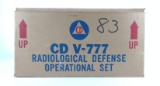Civil Defense Radiological Defense Ops Set
