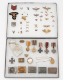 Collection Military Medals, Insignia, & Ephemera