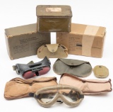 US WWII Goggles, Glasses, and Lenses