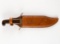 Vietnam War Bowie Knife with Sheath